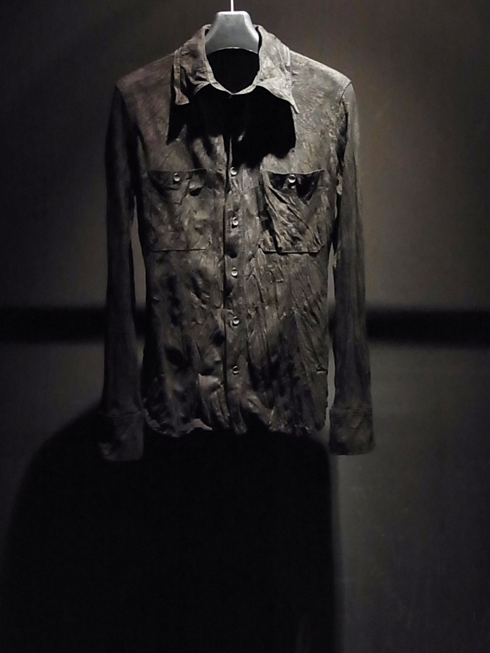 (定価121000)バックラッシュBACKLASH・カンガルースウェードシャツ
